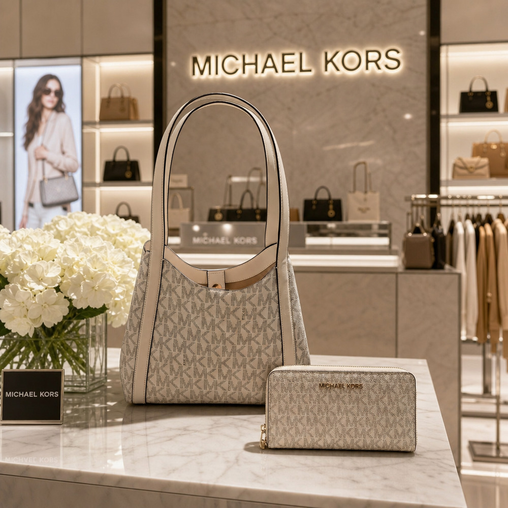 Michael Kors Rosemary Bag & Wallet Set - NWT